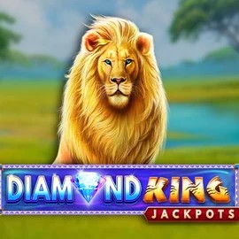 Enjoy Diamond King Jackpots by SpinPlay Games – logo hosted on playbooms24.nl