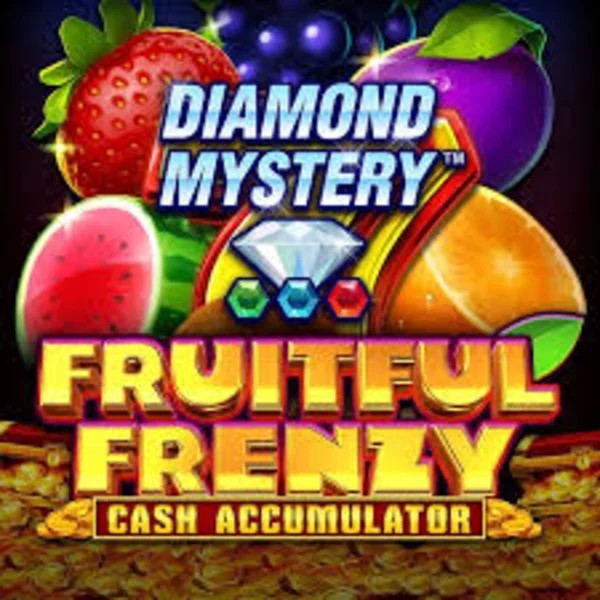 Diamond Mystery Fruitful Frenzy Cash Accumulator online game logo by Greentube on playbooms24.nl