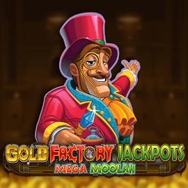 Gold Factory Jackpots Mega Moolah – slot by Aurum Signature Studios, featured at playbooms24.nl
