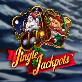 Jingle Jackpots by Dragon Gaming, showcased at playbooms24.nl – game logo