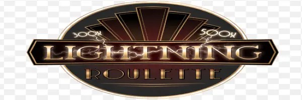 Lightning Roulette slot visual from Evolution available on playbooms24.nl