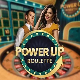 Live Casino logo of PowerUP Roulette from Pragmatic Play at Playboom24 Casino