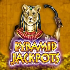 Pyramid Jackpots slot logo by King Show Games at Playboom24 Casino