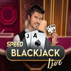 Official Live Casino logo: Speed Blackjack by Pragmatic Play at Playboom24 Casino
