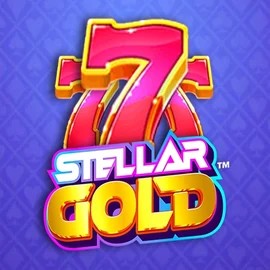 Stellar Gold logo by Snowborn Games at Playboom24 Casino