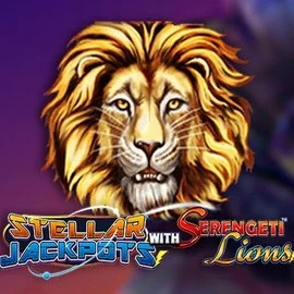 Stellar Jackpots with Serengeti Lions casino game by Lightning Box Game – featured logo at Playboom24 Casino