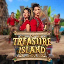 Official Live Casino logo: Treasure Island by Pragmatic Play at Playboom24 Casino